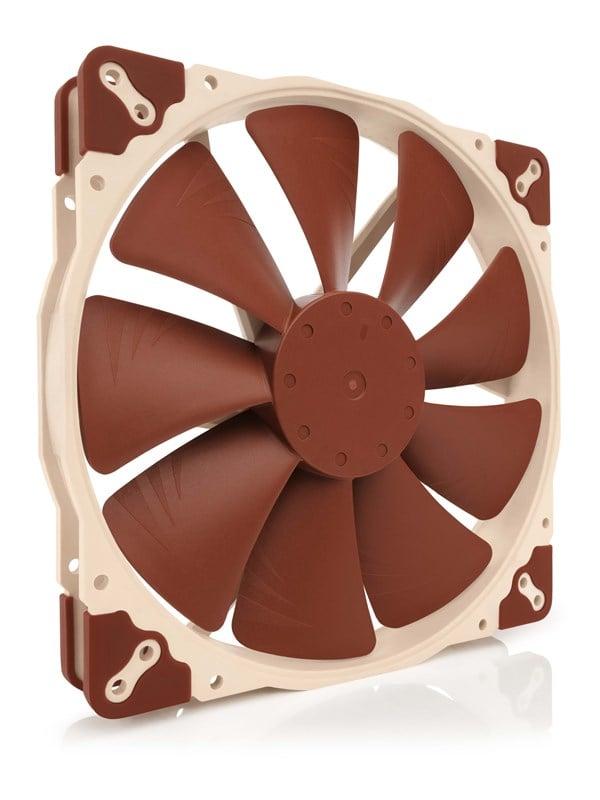 Noctua NF-A20 FLX - Chassi fläkt - 200mm - Brun - 18 dBA