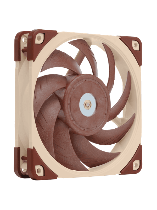 Noctua NF-A12x25 PWM - Chassi fläkt - 120mm - Brun - 22 dBA