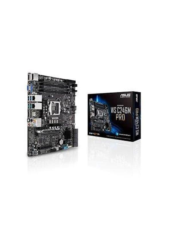 ASUS WS C246M PRO Moderkort - Intel C246 - Intel LGA1151 socket - DDR4 RAM - Micro-ATX