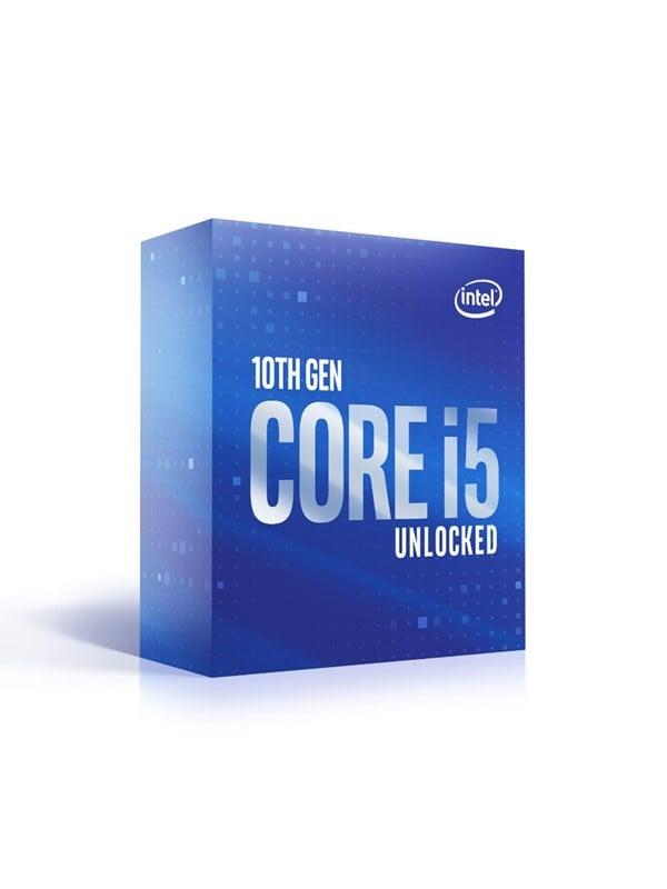 Intel Core i5-10600K Comet Lake CPU - 6 kärnor - 4.1 GHz - Intel LGA1200 - Intel Boxed (utan kylare)