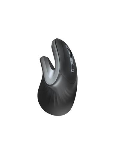 Trust Verro Ergonomic Wireless Mouse - Vertical mouse - Optic - 6 knappar - Svart