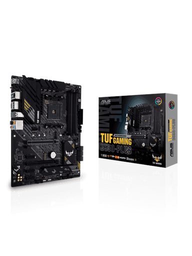 ASUS TUF GAMING B550-PLUS Moderkort - AMD B550 - AMD AM4 socket - DDR4 RAM - ATX