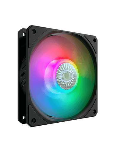 Cooler Master SickleFlow 120 ARGB - Chassi fläkt - 120mm - Svart med RGB LED - 27 dBA