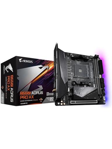 GIGABYTE B550I AORUS PRO AX Moderkort - AMD B550 - AMD AM4 socket - DDR4 RAM - Mini-ITX