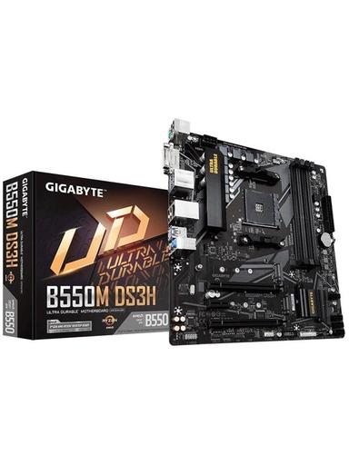 GIGABYTE B550M DS3H Moderkort - AMD B550 - AMD AM4 socket - DDR4 RAM - Micro-ATX