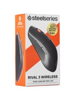 SteelSeries Rival 3 Wireless - Mouse - Optic - 6 knappar - Svart