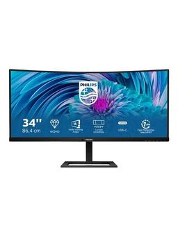 34" Philips E-line 346E2CUAE - 3440x1440 (UWQHD) - 100Hz - VA - 65W USB-C