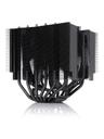 Noctua chromax NH-D15S - Processorkylare - (för: LGA1851, LGA1700, LGA1200, LGA1156, LGA1155, LGA1151, LGA1150, AM5, AM4, AM3+, AM3, AM2+, AM2, FM2+, FM2, FM1) - kopparbas och nickelpläterade aluminiumprofiler - 140 mm - svart
