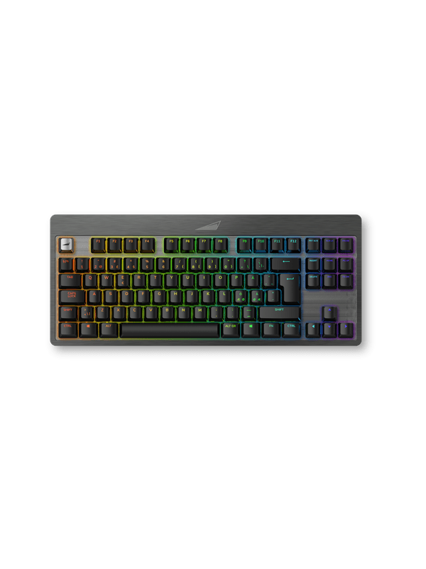 Mountain Everest Core - MX Brown - Grey - Gaming Keyboard - Utan numpad - Nordisk - Grå
