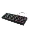 Deltaco GAMING - Gaming Tangentbord - Nordisk - Svart