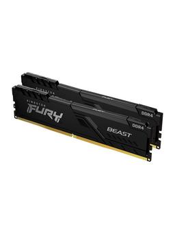 Kingston FURY Beast DDR4-3200 - 32GB - CL16 - Dual Channel (2 pcs) - Intel XMP - Svart