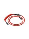 Glorious Coil Cable - Crimson Red