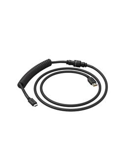 Glorious Coiled Cable - Phantom Black - Uppgradera tillbehör - Svart