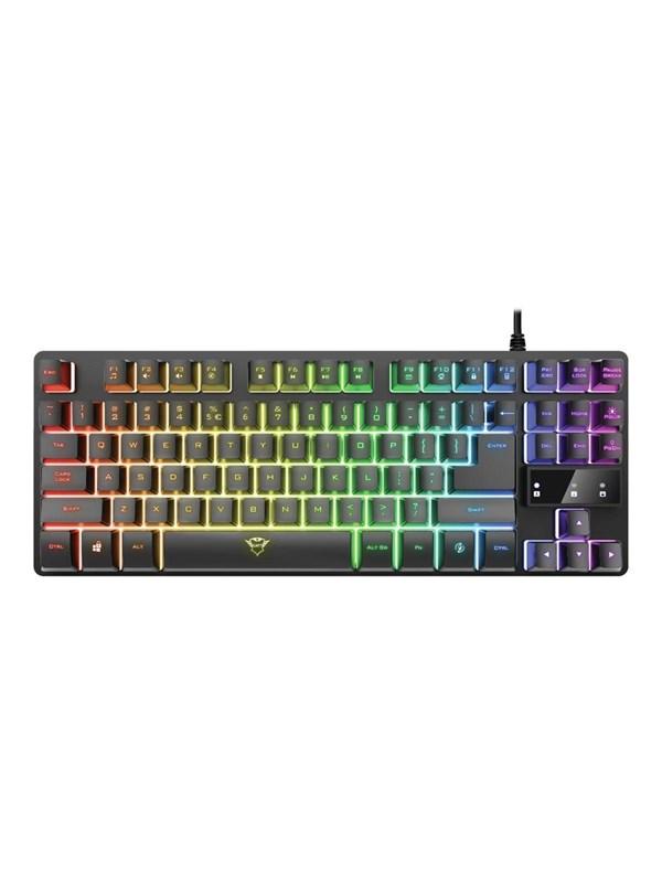 Trust Gaming GXT 833 Thado TKL - Gaming Tangentbord - Nordisk - Svart