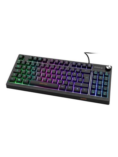 Deltaco GAMING DK230 - Gaming Tangentbord - Nordisk - Svart