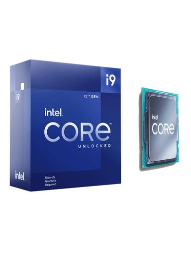 Intel Core i9-12900KF Alder Lake CPU - 16 kärnor - 3.2 GHz - Intel LGA1700 - Intel Boxed (utan kylare)