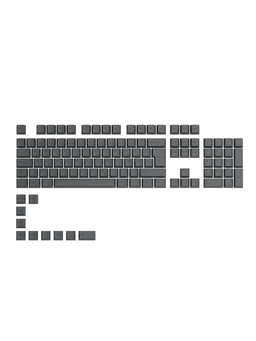 Glorious GPBT Keycaps - Black Ash - 115 PBT keycaps - Nordic - Knappsats - Nordisk - Svart