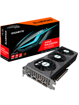 GIGABYTE Radeon RX 6600 EAGLE - 8GB GDDR6 RAM - Grafikkort