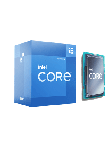 Intel Core i5-12400 Alder Lake CPU - 6 kärnor - 2.5 GHz - Intel LGA1700 - Intel Boxed (med kylare)