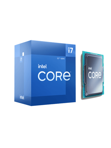 Intel Core i7-12700 Alder Lake CPU - 12 kärnor - 2.1 GHz - Intel LGA1700 - Intel Boxed (med kylare)