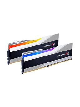 G.Skill Trident Z5 RGB DDR5-6400 - 32GB - CL32 - Dual Channel (2 pcs) - Intel XMP - Silver med RGB