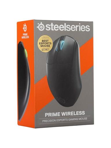 SteelSeries Prime Wireless - Mouse - Optic - 6 knappar - Svart