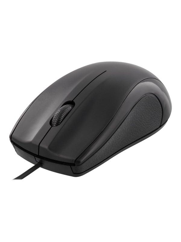 Deltaco Wired Optical Mouse 3 buttons with scroll - Mouse - Optic - 3 knappar - Svart