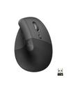 Logitech Lift Right Vertical Ergonomic Mouse, Graphite/Black