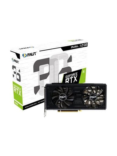 Palit GeForce RTX 3060 DUAL - 12GB GDDR6 RAM - Grafikkort