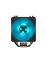 Cooler Master Hyper 212 RGB - Black Edition - processorkylare - (för: LGA2066, LGA2011-3, LGA2011, LGA1700, LGA1200, LGA1151, LGA1150, LGA1155, LGA1156, LGA1366, AM4, AM3+, AM3, AM2+, AM2, FM2+, FM2, FM1) - aluminium - 120 mm - gun metal black