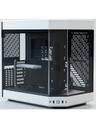 Hyte Y60 Midi Tower - Black/White / PCI-e 4.0 / Panoramic Glass View