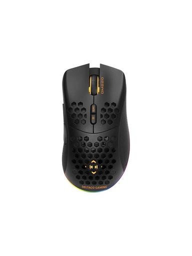 Deltaco GAMING DM220 Wireless ultralight gaming mouse - Mouse - 7 knappar - Svart