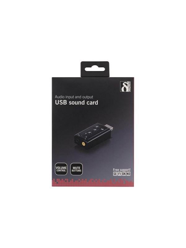 Deltaco USB Sound Card