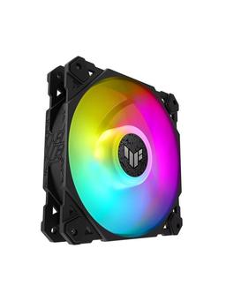 ASUS TUF GAMING TF120 ARGB - Chassi fläkt - 120mm - Svart med RGB LED - 29 dBA