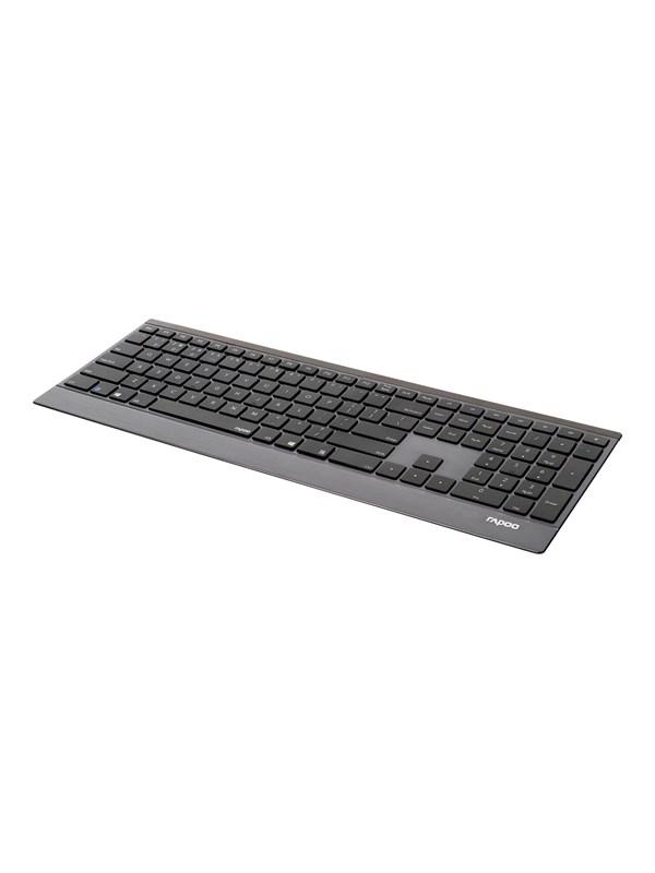 RAPOO 9500M - Tastatur & Mus set - Svart