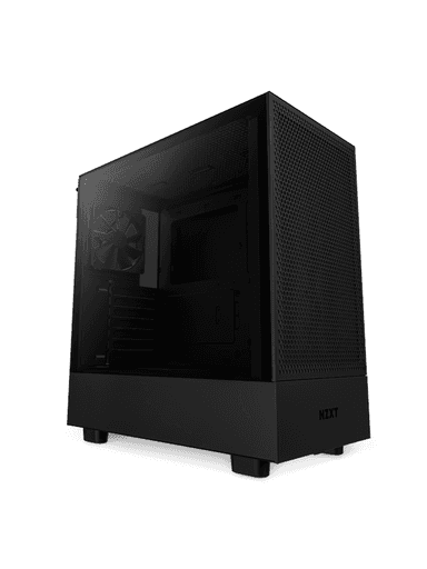 NZXT H5 Flow Matte Black - Chassi - Miditower - Svart