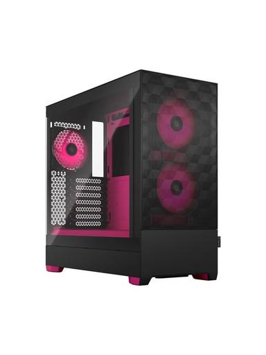 Fractal Design Pop Air RGB - Magenta Core TG Clear Tint - Chassi - Miditower - Rosa