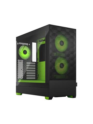 Fractal Design Pop Air RGB - Green Core TG Clear Tint - Chassi - Miditower - Grön