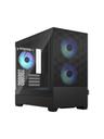 Fractal Design Pop Mini Air Rgb Black Clear Glass Matx