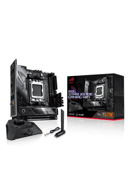 ASUS ROG STRIX X670E-I GAMING WIFI Moderkort - AMD X670E - AMD AM5 socket - DDR5 RAM - Mini-ITX