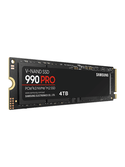 Samsung 990 Pro SSD - 4TB - Utan värmespridare - M.2 2280 - PCIe 4.0