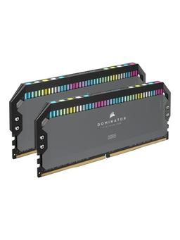 Corsair Dominator Platinum RGB DDR5-5600 - 32GB - CL36 - Dual Channel (2 pcs) - AMD EXPO - Grå med RGB