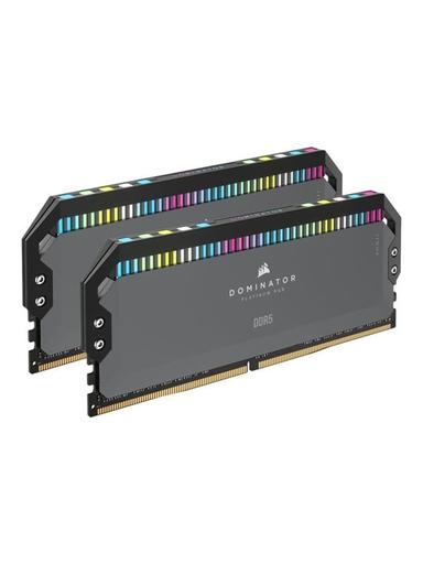 Corsair Dominator Platinum RGB DDR5-5600 - 32GB - CL36 - Dual Channel (2 pcs) - AMD EXPO & Intel XMP - Grå med RGB