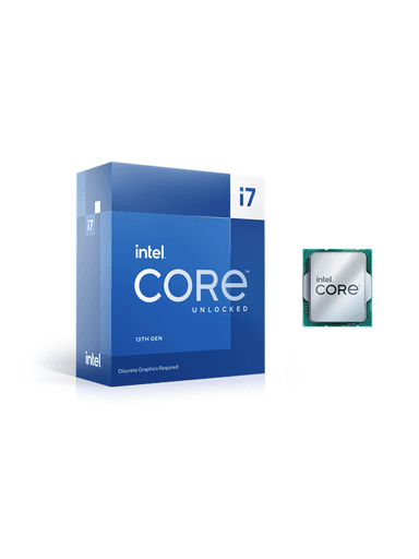 Intel Core i7-13700KF Raptor Lake CPU - 16 kärnor - 3.4 GHz - Intel LGA1700 - Intel Boxed (utan kylare)