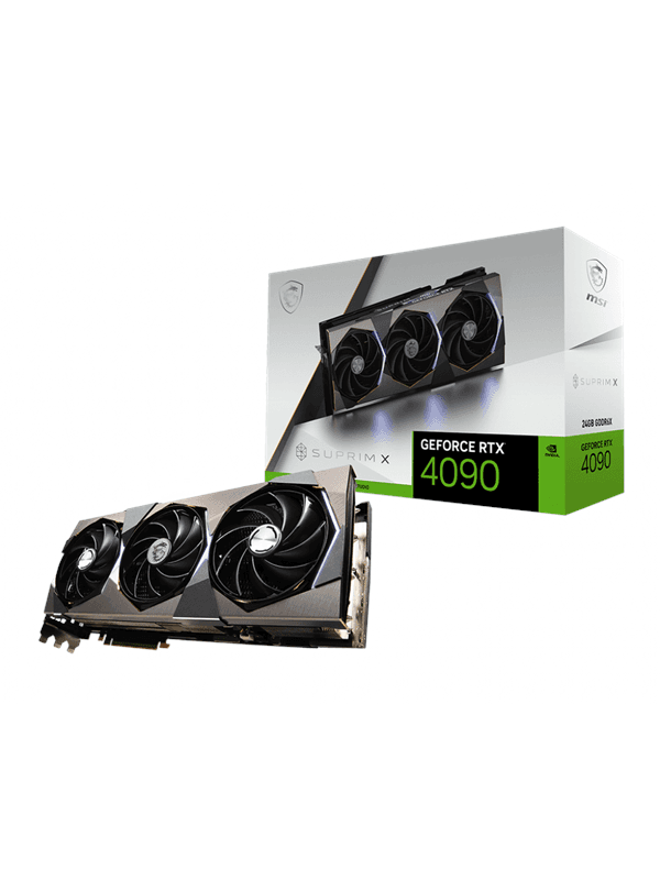 MSI GeForce RTX 4090 SUPRIM X - 24GB GDDR6X RAM - Grafikkort