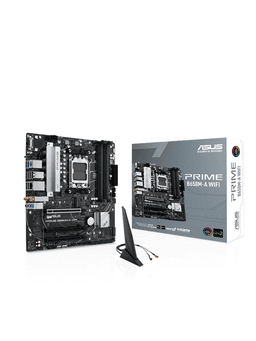 ASUS PRIME B650M-A WIFI Moderkort - AMD B650 - AMD AM5 socket - DDR5 RAM - Micro-ATX