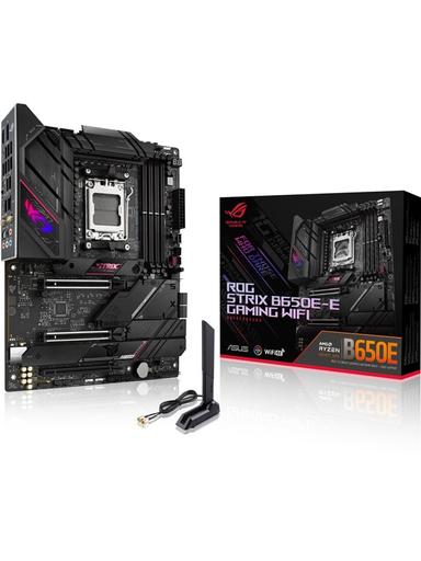 ASUS ROG STRIX B650E-E GAMING WIFI Moderkort - AMD B650 - AMD AM5 socket - DDR5 RAM - ATX