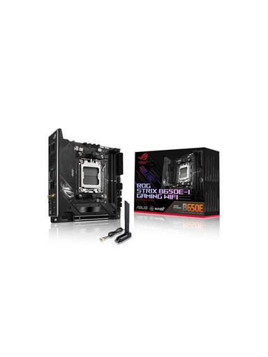 ASUS ROG STRIX B650E-I GAMING WIFI Moderkort - AMD B650 - AMD AM5 socket - DDR5 RAM - Mini-ITX