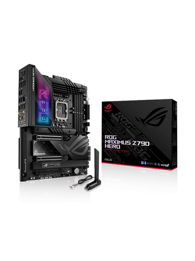 ASUS ROG MAXIMUS Z790 HERO Moderkort - Intel Z790 - Intel LGA1700 socket - DDR5 RAM - ATX