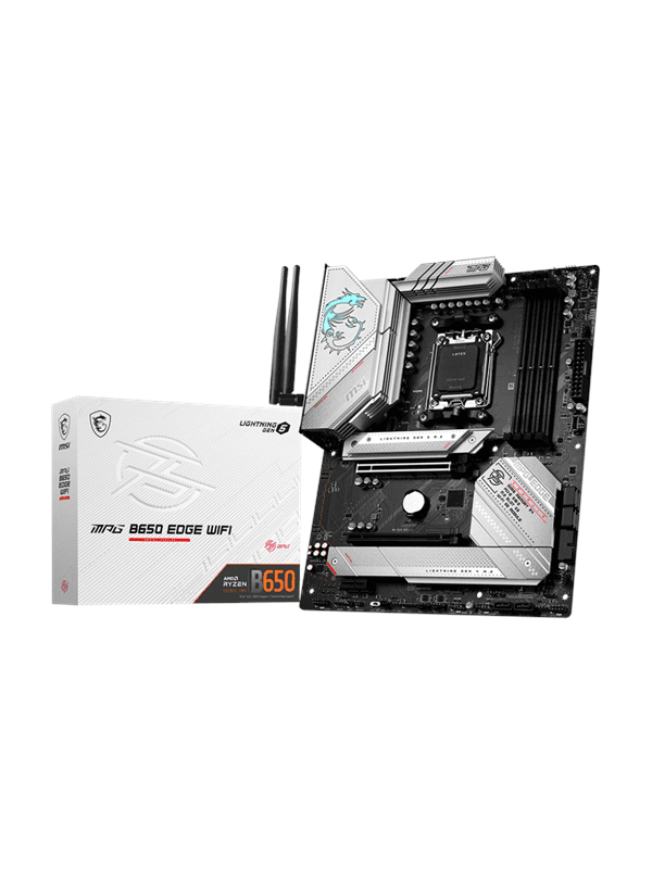 MSI MPG B650 EDGE WIFI Moderkort - AMD B650 - AMD AM5 socket - DDR5 RAM - ATX